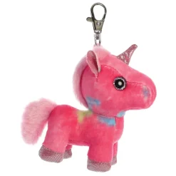 Plüsch Schlüsselanhänger Rainbow Einhorn, Sparkle Tales, 13cm, Aurora World