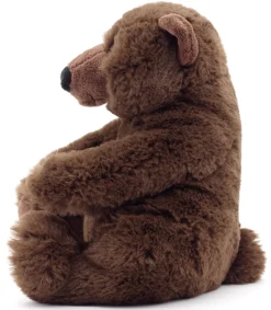 Plüschtier Bär, Braunbär Charlie sitzend, braun, 27cm, Uni Toys
