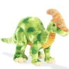 Plüschtier Dinosaurier Parasaurolophus, grün-orange, 36cm, Aurora World
