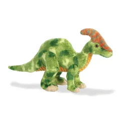 Plüschtier Dinosaurier Parasaurolophus, grün-orange, 36cm, Aurora World
