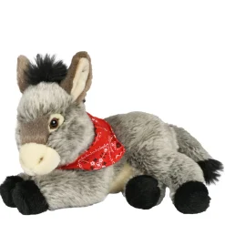 Plüschtier Esel, Esel mit Tuch, 25cm, Uni Toys