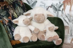 Plüschtier Schaf, Kuscheltier flauschiges Lämmchen aus Plüsch, 27cm, Mars & More