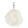 Schaffell Schlüsselanhänger Pompom, weiß, Ø8cm, Mars & More