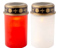 Solar Grablicht klar-weiß,12cm, Lumineo