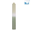 Stabkerze Dip-Dye, salbei-pinie, Wachskerze, 180x22mm, Kerzenfarm Hahn