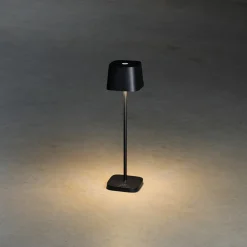 Tischleuchte Capri Mini schwarz, 25cm, Konstsmide