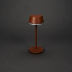 Tischleuchte Lyon terracotta, 30cm, Konstsmide