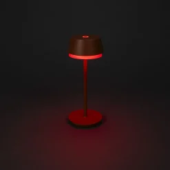 Tischleuchte Lyon terracotta, 30cm, Konstsmide