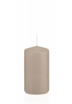 Wiedemann Flachkopf-Kerze in Cello 120x60 Schlamm